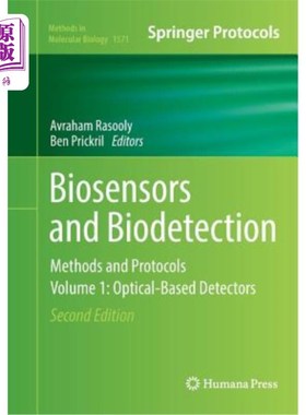 海外直订医药图书Biosensors and Biodetection: Methods and Protocols Volume 1: Optical-Based Detec 生物传感器和生物检