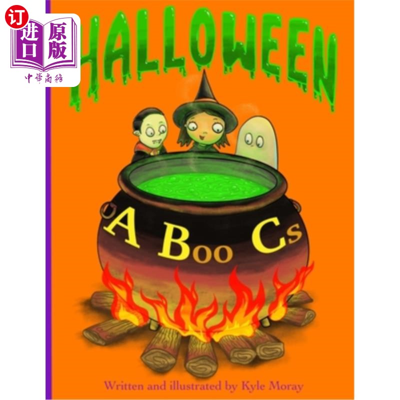 海外直订Halloween A Boo Cs 万圣节一个嘘声