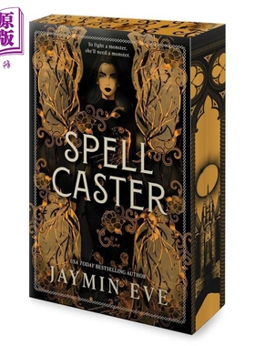 施法者 豪华印刷版 Spellcaster 英文原版 Jaymin Eve 奇幻小说 浪漫爱情故事【中商原版】