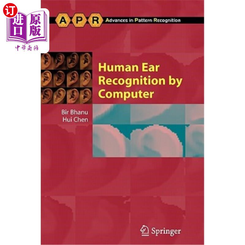 海外直订Human Ear Recognition by Computer 计算机人耳识别
