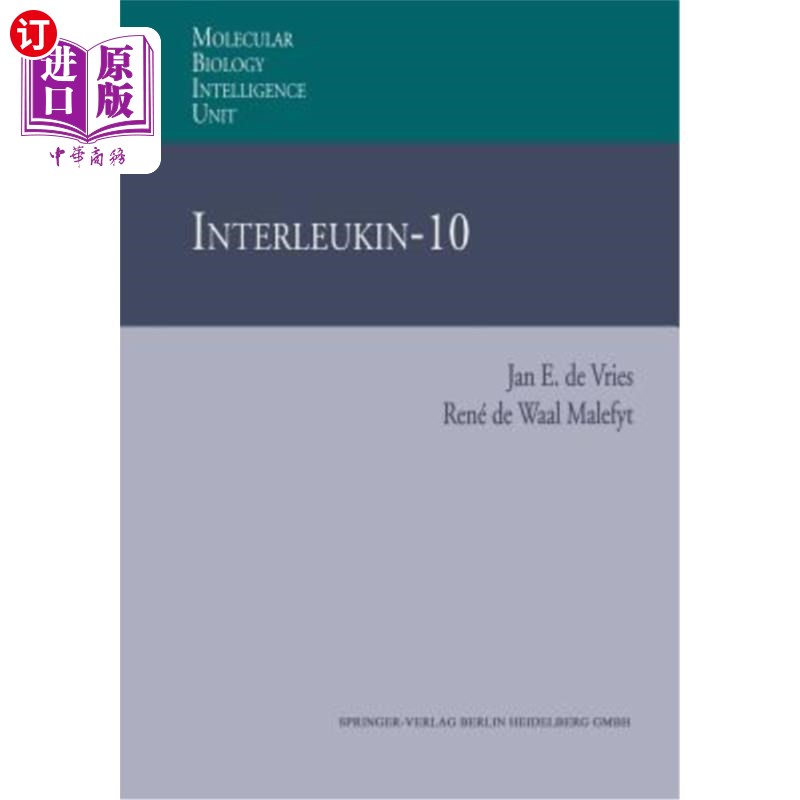 海外直订医药图书Interleukin-10 白细胞介素-10