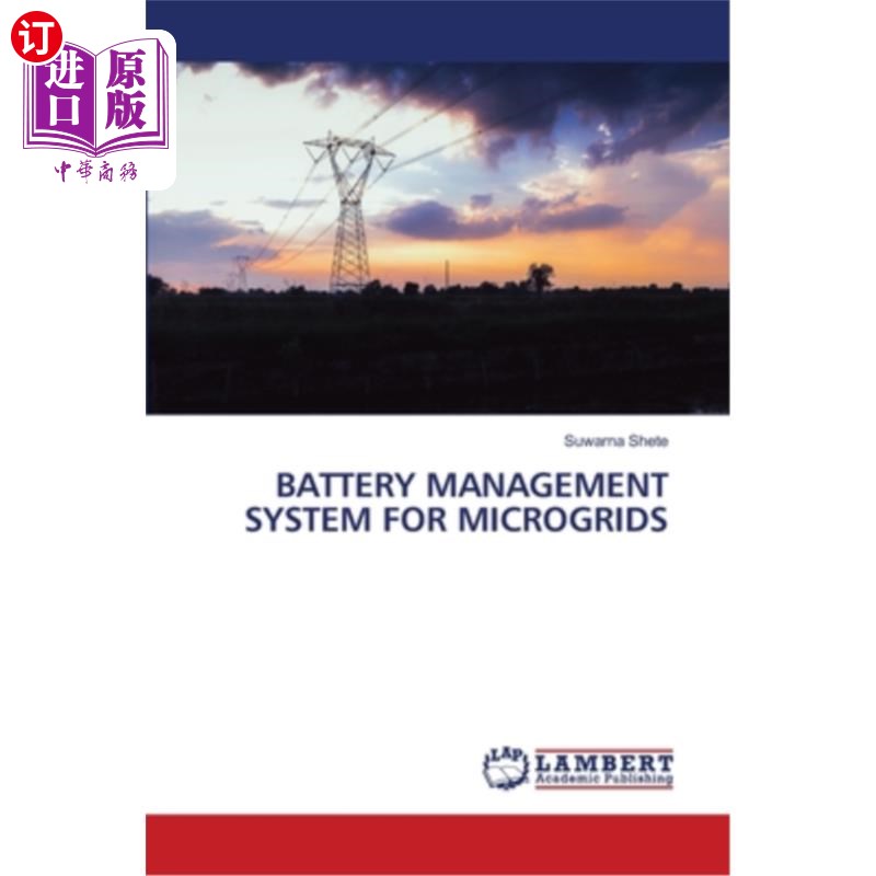 海外直订Battery Management System for Microgrids 微电网电池管理系统