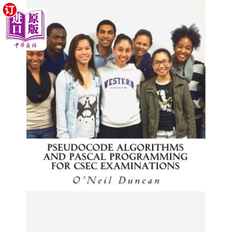 海外直订Pseudocode Algorithms and Pascal Programming for CSEC Examinations csec考试的伪码算法及pascal编程