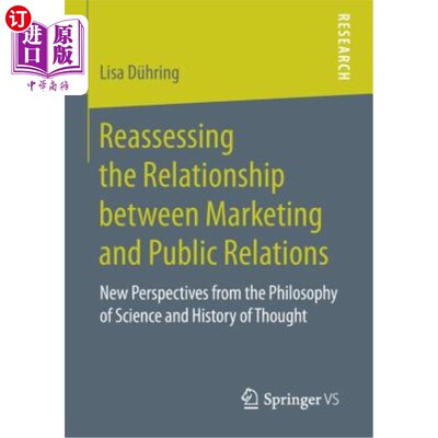海外直订Reassessing the Relationship Between Marketing and Public Relations: New Perspec 重新评估市场营销与公共关系
