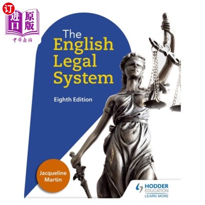 海外直订English Legal System Eighth Edition 《英国法律体系》第八版