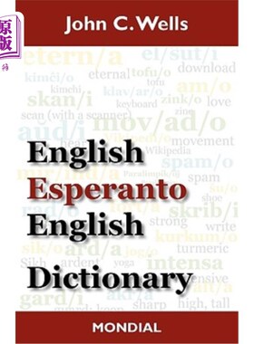 海外直订English-Esperanto-English Dictionary (2010 Edition) 英语世界语英语词典（2010版）