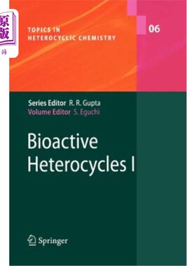 海外直订Bioactive Heterocyles I 生物活性杂环化合物I