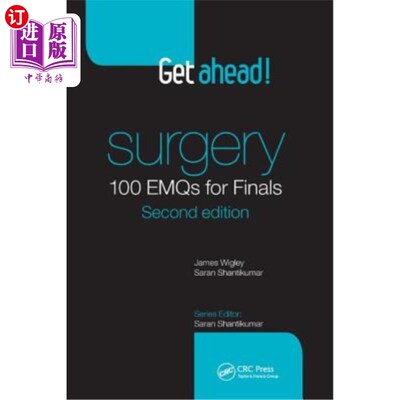 海外直订医药图书Get Ahead! Surgery: 100 Emqs for Finals 获得成功手术：决赛100个EMQ