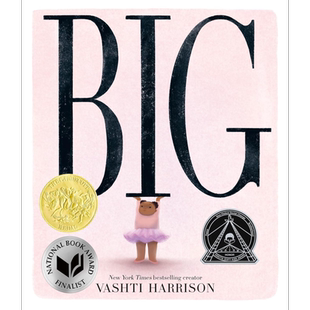 凯迪克 大 2024金奖 Vashti Harrison Big 英文原版 儿童绘本故事图画书 亲子绘本 进口精装童书 3-6岁 名家绘本【中商原版】