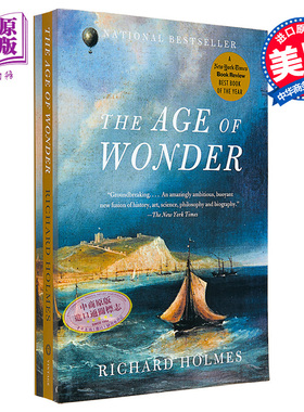 好奇年代 英国科学浪漫史 The Age of Wonder The Romantic Generation and Discovery 英文原版 Richard Holmes【中商原版】