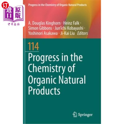 海外直订Progress in the Chemistry of Organic Natural Products 114 有机天然产物化学研究进展