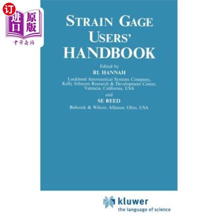 海外直订Strain Gage Users' Handbook 应变计用户手册