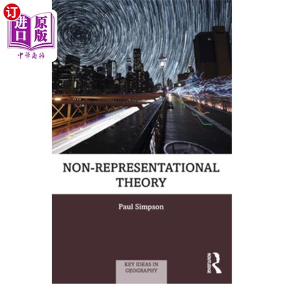 海外直订Non-Representational Theory 是非具象理论