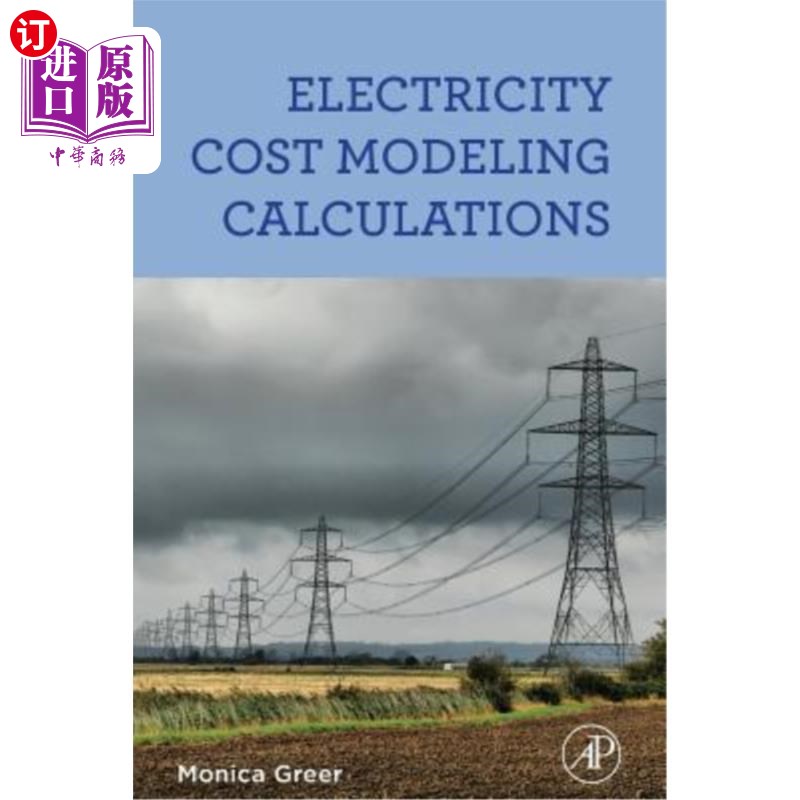 海外直订Electricity Cost Modeling Calculations 电力成本模型计算