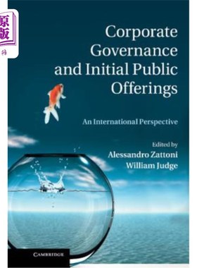 海外直订Corporate Governance and Initial Public Offerings: An International Perspective 公司治理与首次公开发行：国
