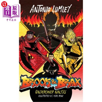 海外直订Brook and Brax: Undercover Ninjas 布鲁克和布拉克斯:卧底忍者