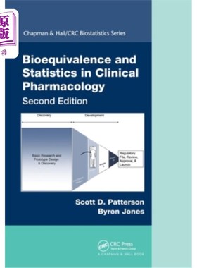 海外直订Bioequivalence and Statistics in Clinical Pharmacology 临床药理学中的生物等效性与统计学