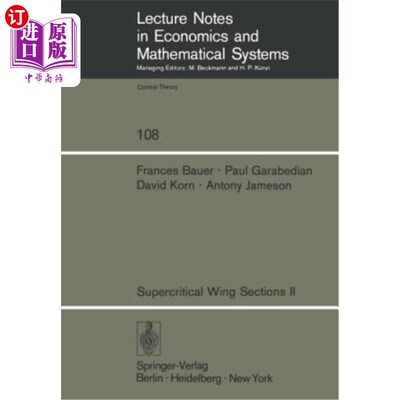 海外直订Supercritical Wing Sections II: A Handbook 超临界机翼第二节：手册