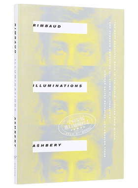 预售 彩画集 兰波散文诗全集 豆瓣高分 英文原版 Illuminations Arthur Rimbaud John Ashbery【中商原版】
