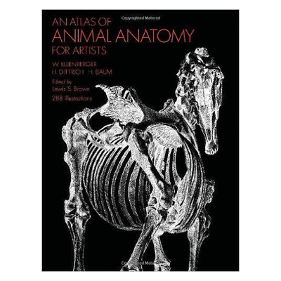预售 An Atlas of Animal Anatomy for Artists 进口艺术 动物解剖图谱 动物绘画技巧参考书【中商原版】