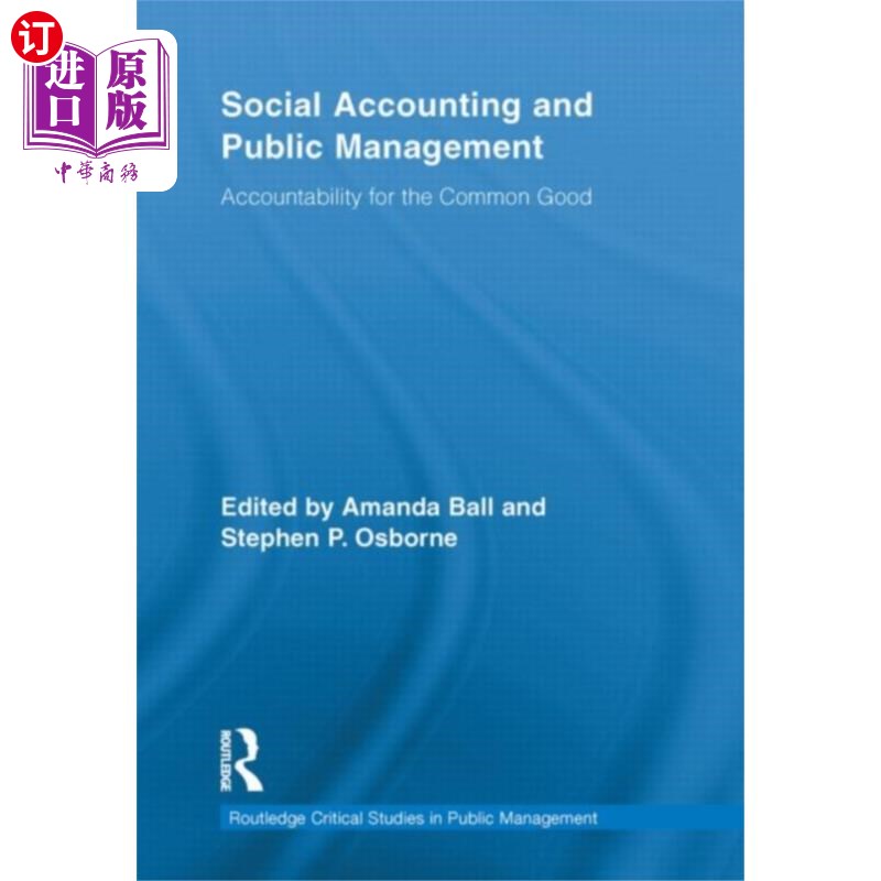 海外直订Social Accounting and Public Management “社会会计与公共管理”