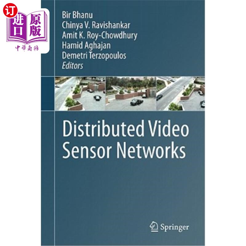 海外直订Distributed Video Sensor Networks 分布式视频传感器