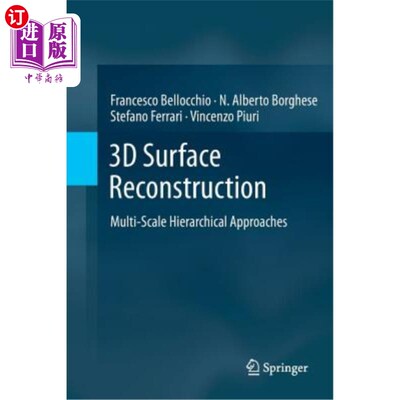 海外直订3D Surface Reconstruction: Multi-Scale Hierarchical Approaches 三维表面重建：多尺度分层方法