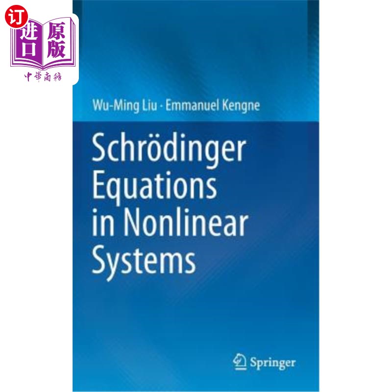 海外直订Schr?dinger Equations in Nonlinear Systems 施罗德非线性系统中的丁格方程
