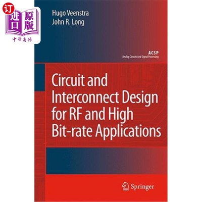 海外直订Circuit and Interconnect Design for RF and High Bit-Rate Applications 射频和高比特率应用的电路和互连设计