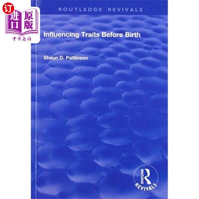 海外直订Influencing Traits Before Birth 出生前的影响因素