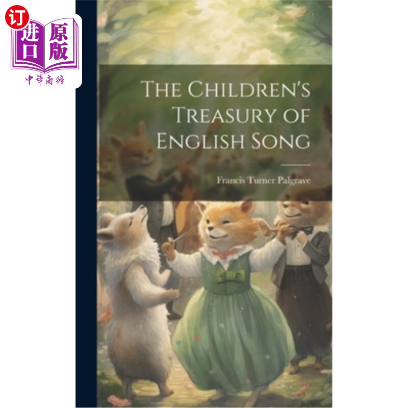 海外直订The Children's Treasury of English Song 儿童英语歌曲宝库