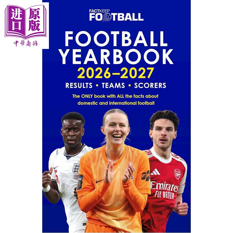 预售 FactKeep足球年鉴 2026—2027 The FactKeep Football Yearbook 2026-2027 英文原版 FIFA世界杯体育赛事历史数据【中商原版?