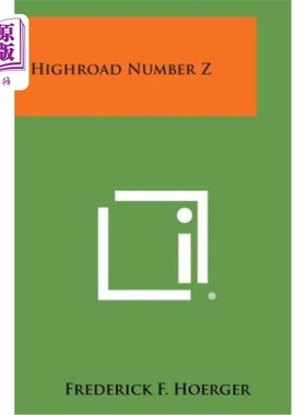 海外直订Highroad Number Z Z号公路
