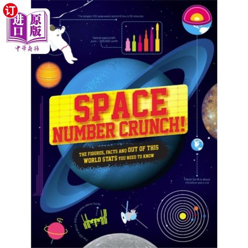 海外直订Space Number Crunch! 太空数字紧缩！