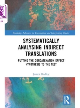 海外直订Systematically Analysing Indirect Translations 系统分析间接翻译