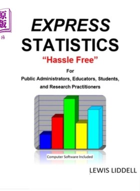 海外直订EXPRESS STATISTICS Hassle Free (R) For Public Administrators, Educators, Student 为公共管理人员、教育工作者