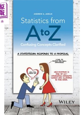 从A到Z的统计数据 容易混淆的概念澄清 Statistics From A To Z Confusing Concepts Clarified 英文原版 Andrew Jawlik 中商