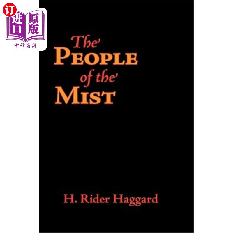 海外直订the people of the mist, large-print edition 《雾中人》大