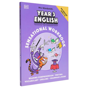 Mrs Wordsmith Year 3 English Sensational Workbook DK 沃德史密斯夫人英语练习册3阶 英文原版 儿童参考资料书 7-8【中商?