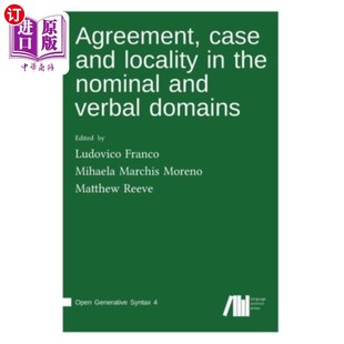 海外直订Agreement, case and locality in the nominal and verbal domains 名词和动词域中的一致性、格和位置性