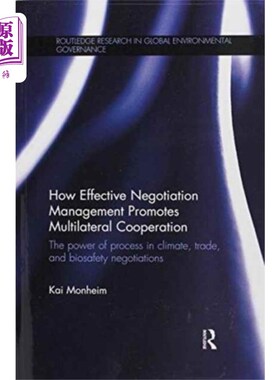 海外直订How Effective Negotiation Management Promotes Mu... 有效的谈判管理如何促进多边合作