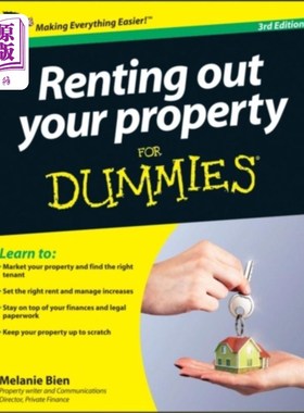 海外直订Renting Out Your Property For Dummies 3rd edition 把你的房子租给傻瓜