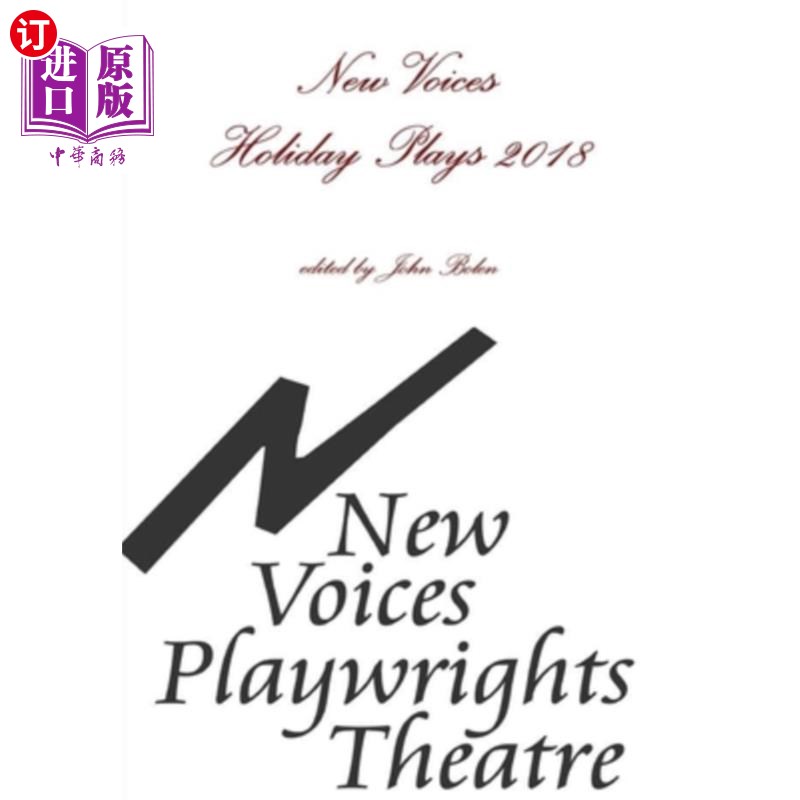 海外直订New Voices Holiday Plays 2018 2018新声假日剧