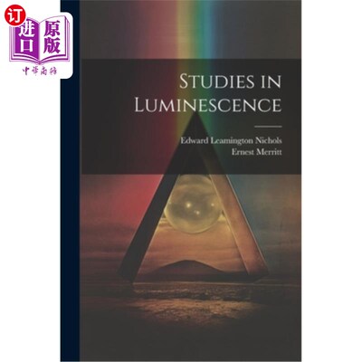 海外直订医药图书Studies in Luminescence 发光研究