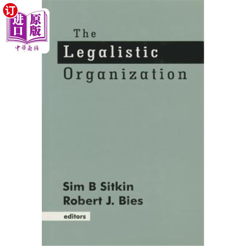 海外直订The Legalistic Organization 法律组织