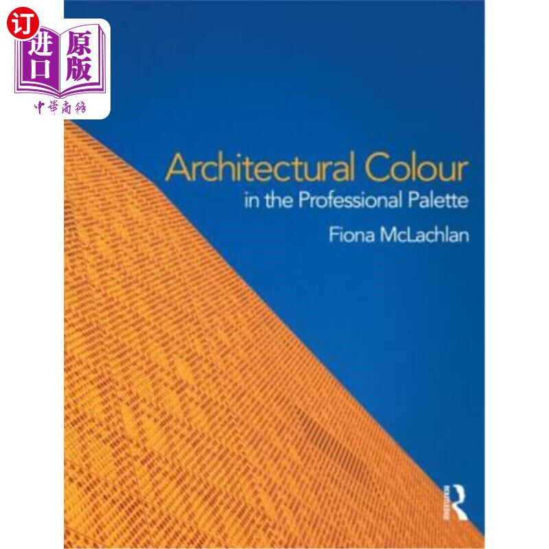 海外直订Architectural Colour in the Professional Palette 专业调色板中的建筑色彩