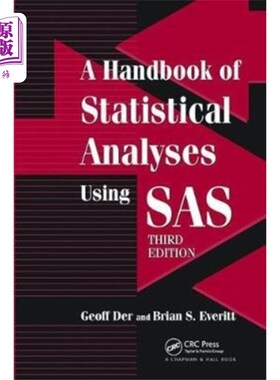海外直订Handbook of Statistical Analyses using SAS SAS统计分析手册