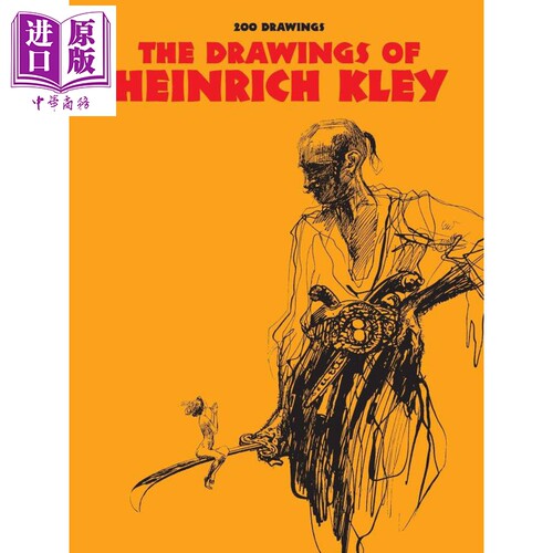 The Drawings of Heinrich Kley 进口艺术 海因里希克莱的画作【中商原版】
