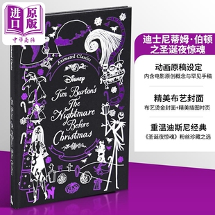 Morgan 英文原版 Before Christmas Nightmare 迪士尼动画经典 The 中商原版 迪士尼蒂姆 Sally 伯顿之圣诞夜惊魂
