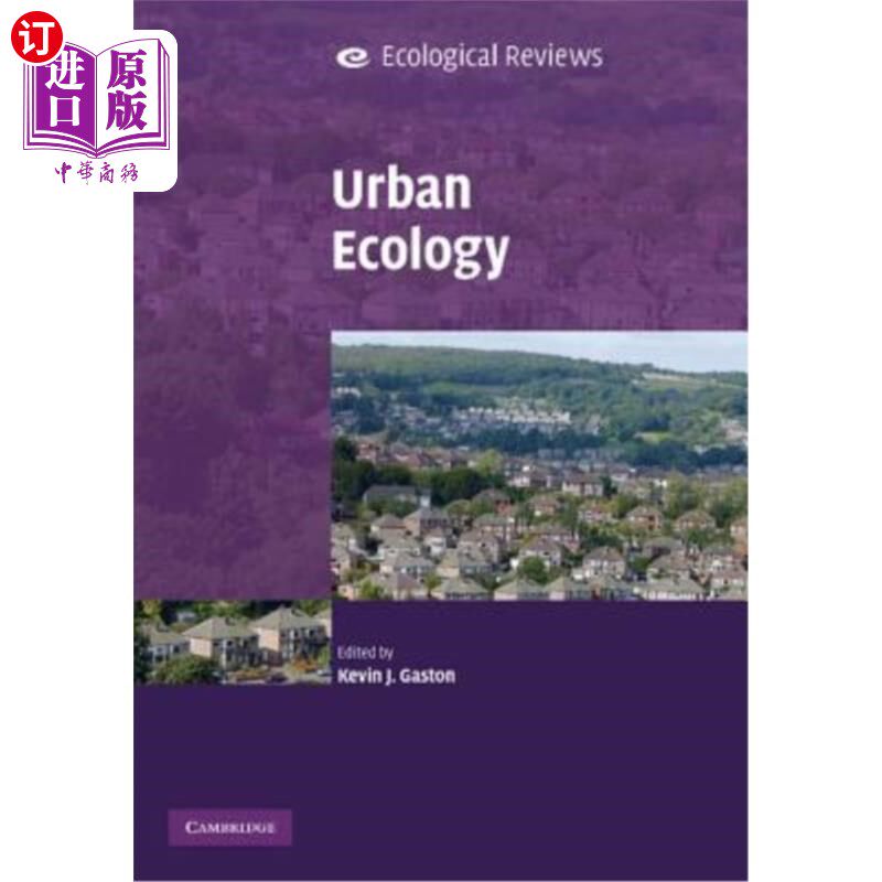 海外直订Urban Ecology 城市生态学